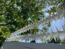 Load image into Gallery viewer, Double row rotating spikes, Star rotating spikes, wall spikes, most effective anti-climb wall spikes, security spike, protect your home, secure your home business, security south africa, Spike-it security, Rola spikes, Star Spikes, rotating security spikesDouble row rotating spikes, Star rotating spikes, wall spikes, most effective anti-climb wall spikes, security spike, protect your home, secure your home business, security south africa, Spike-it security, Rola spikes, Star Spikes, rotating security spikes