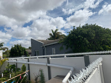 Load image into Gallery viewer, single row rotating spikes, Star rotating spikes, wall spikes, most effective anti-climb wall spikes, security spike, protect your home, secure your home business, security south africa, Spike-it security, Rola spikes, Star Spikes, rotating security spikes, wall spikes, vibracrete spikes, brick wall spikes,