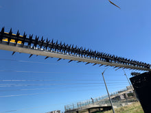 Load image into Gallery viewer, single row rotating spikes, Star rotating spikes, wall spikes, most effective anti-climb wall spikes, security spike, protect your home, secure your home business, security south africa, Spike-it security, Rola spikes, Star Spikes, rotating security spikes, wall spikes, vibracrete spikes, brick wall spikes,