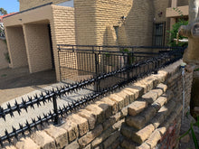Load image into Gallery viewer, Double row rotating spikes, Star rotating spikes, wall spikes, most effective anti-climb wall spikes, security spike, protect your home, secure your home business, security south africa, Spike-it security, Rola spikes, Star Spikes, rotating security spikes