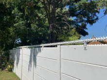 Load image into Gallery viewer, single row rotating spikes, Star rotating spikes, wall spikes, most effective anti-climb wall spikes, security spike, protect your home, secure your home business, security south africa, Spike-it security, Rola spikes, Star Spikes, rotating security spikes, wall spikes, vibracrete spikes, brick wall spikes,