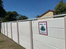 Load image into Gallery viewer, single row rotating spikes, Star rotating spikes, wall spikes, most effective anti-climb wall spikes, security spike, protect your home, secure your home business, security south africa, Spike-it security, Rola spikes, Star Spikes, rotating security spikes, wall spikes, vibracrete spikes, brick wall spikes,