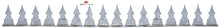 Load image into Gallery viewer, Castle Spikes 90 degrees supplied in 1.5m lengthsCastle Spike 90 degrees supplied in 1.5m lengths wall spikes security spikes metal spikes clearvu spikes betaview spikes palisade spikes
