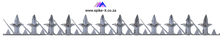 Load image into Gallery viewer, King Spike for Security Barrier Rola Security Spikes security spikes metal spikes clearvu spikes betaview spikes palisade spikes rotating spikes rola spikes starwallspikes vibracrete wall spikes home security hyperstore anticlimb security solutions fencing barbwire electric fencing cctv starwall spikes rotating spikes maximum security crime prevention