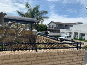 Double row rotating spikes, Star rotating spikes, wall spikes, most effective anti-climb wall spikes, security spike, protect your home, secure your home business, security south africa, Spike-it security, Rola spikes, Star Spikes, rotating security spikes