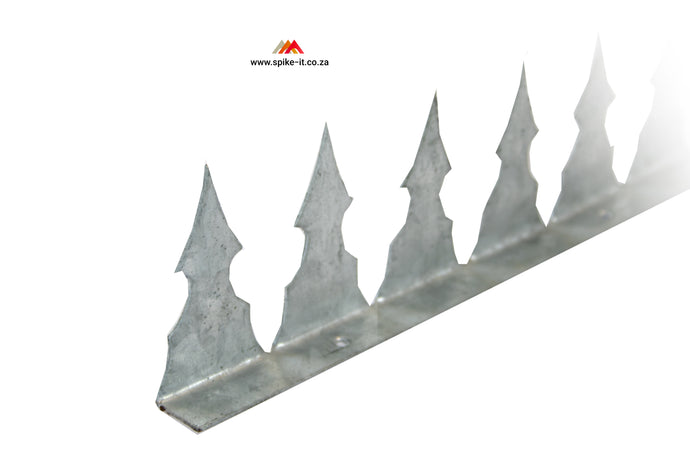 Castle Spike 90 degrees supplied in 1.5m lengths wall spikes security spikes metal spikes clearvu spikes betaview spikes palisade spikes