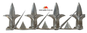 King Spike for Security Barrier Rola Security Spikes security spikes metal spikes clearvu spikes betaview spikes palisade spikes rotating spikes rola spikes starwallspikes vibracrete wall spikes home security hyperstore anticlimb security solutions fencing barbwire electric fencing cctv starwall spikes rotating spikes maximum security crime prevention